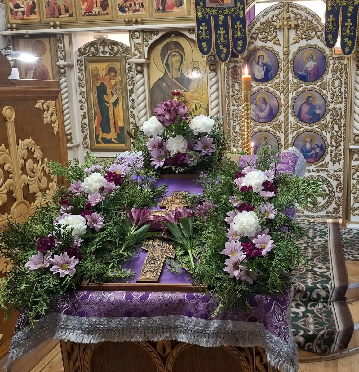 В нашем храме. С праздником, дорогие! 