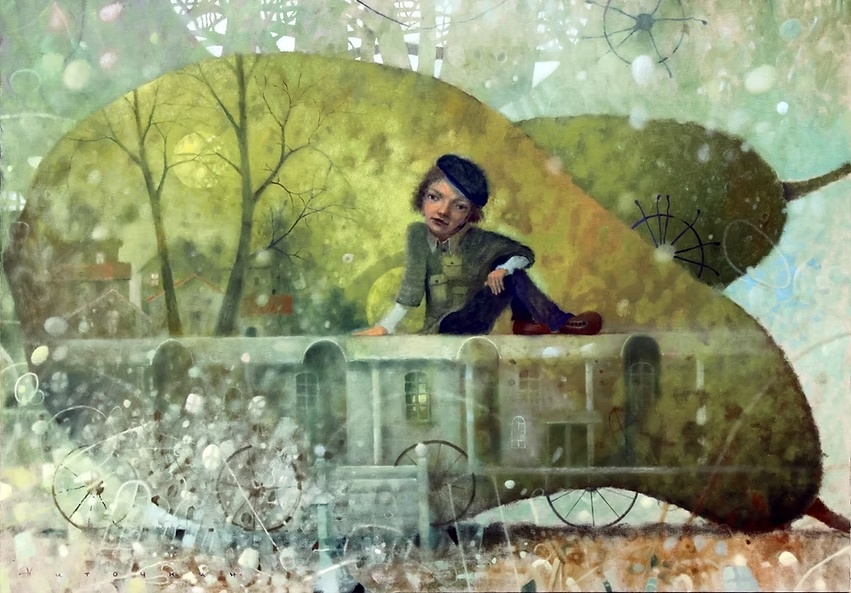 © Виталий Ниточкин. Осенние фантазии. Холст, масло. 90 х 130 см. 2018. 