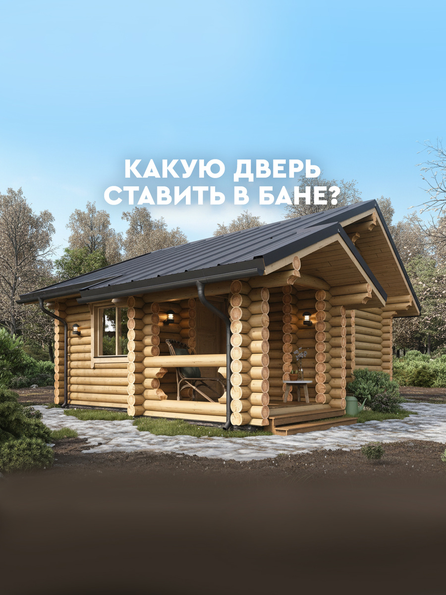 Почему сосна — худший выбор для бани?