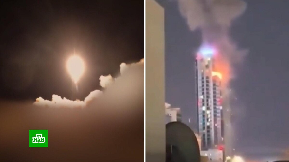    Иран впервые атаковал здание финансовой организации в Дубае