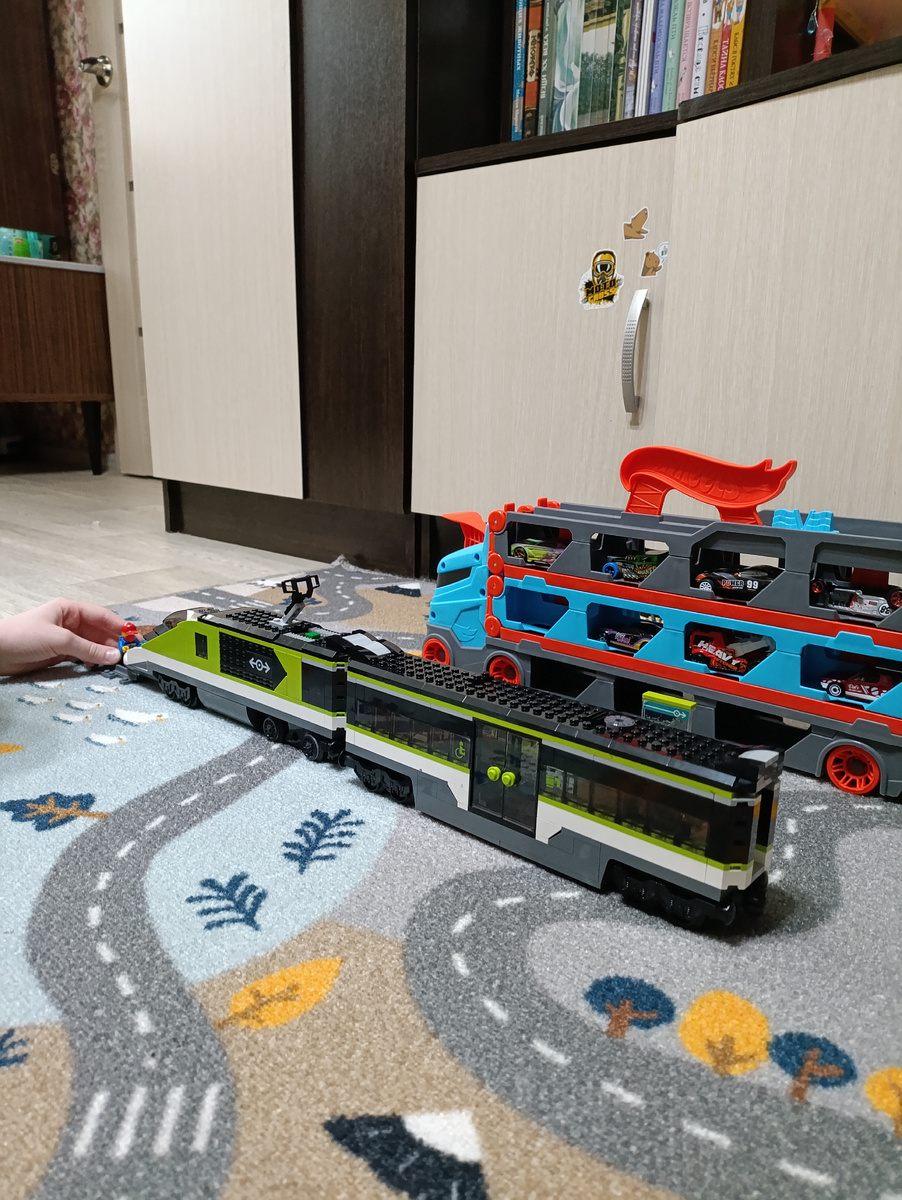 Катаемся на электричках (фото автора). 