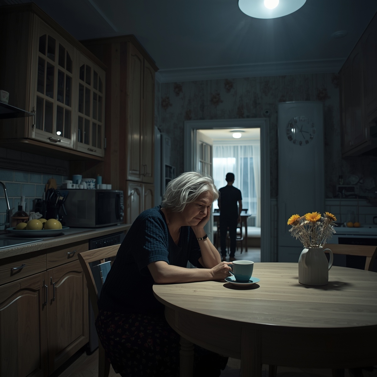 Мам, прости, папа исправился. 