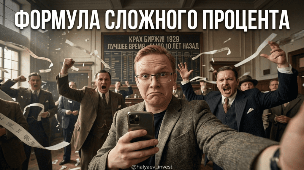    Сила сложного процента: почему начинать инвестировать нужно было вчера