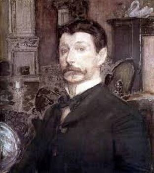М.Врубель. Автопортрет 1905 г. Взято отсюда: https://um.mos.ru/personalities/vrubel/