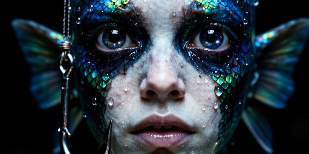 Шокирующая находка на Байкале: рыба с человеческим лицом напугала рыбака