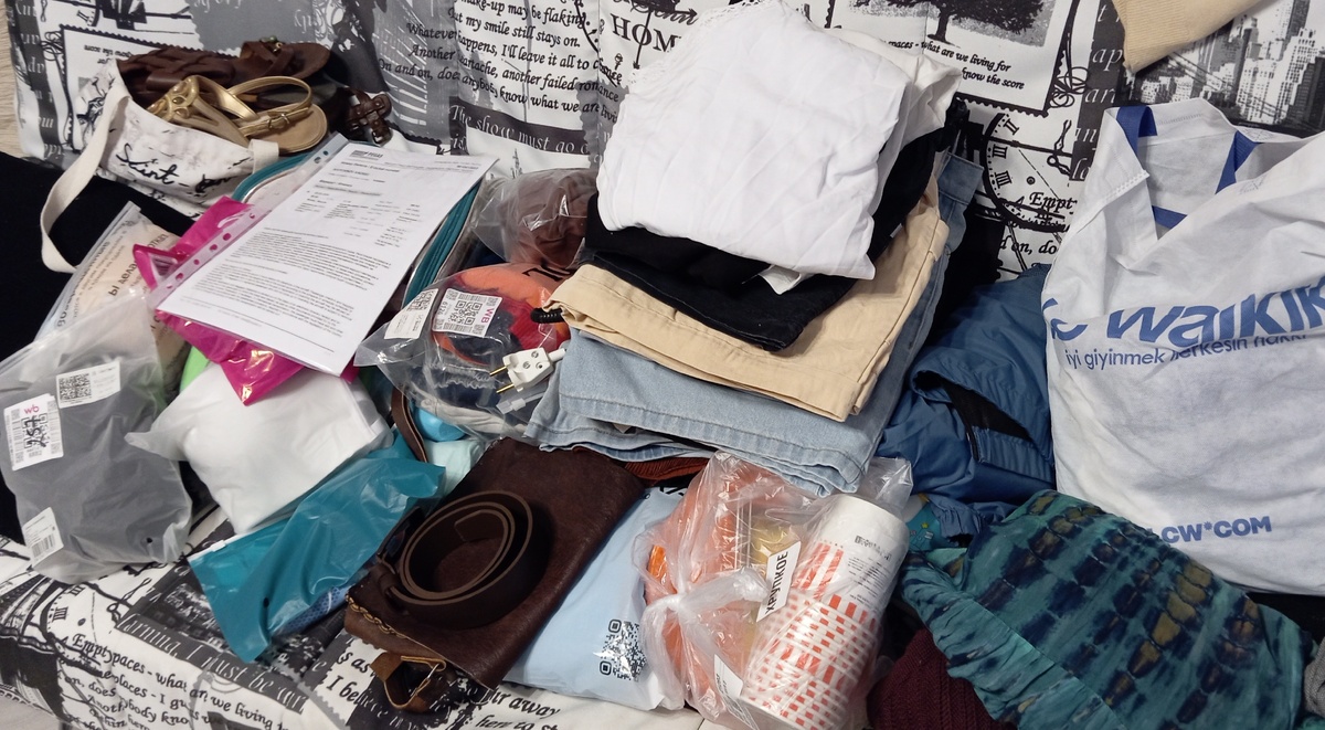 На этапе сбора в дорогу