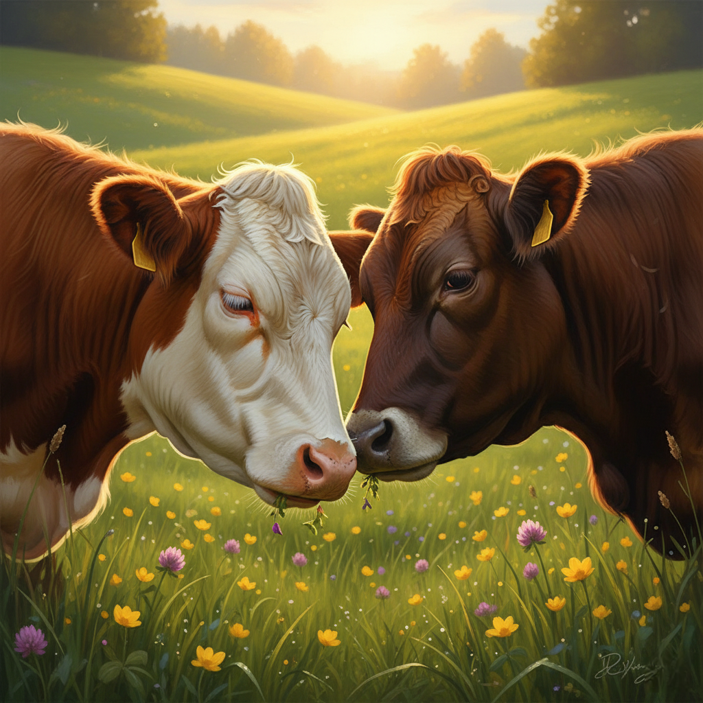 Корова это вам не просто "му-у-у" и молоко