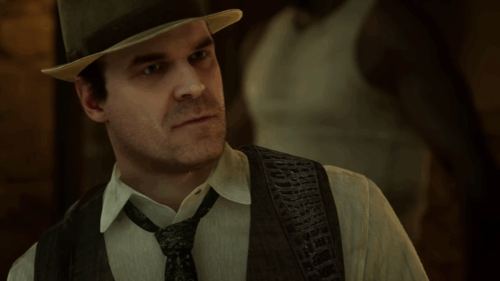 Gif картинка "Отрывок из трейлера игры Alone in the Dark часть вторая"