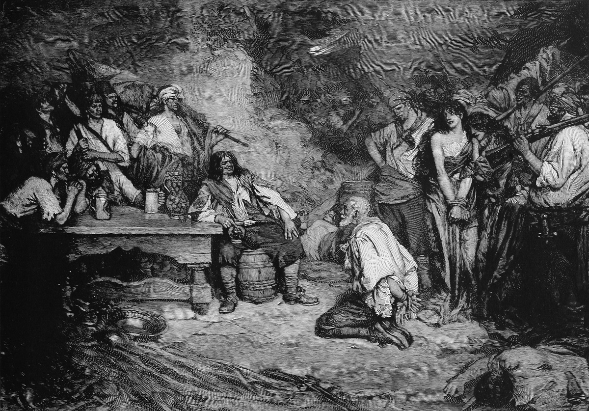 Морган был не самым благородным воином: смельчака, который вызвал его на дуэль на шпагах, после встречи с капитаном нашли с простреленной шеей