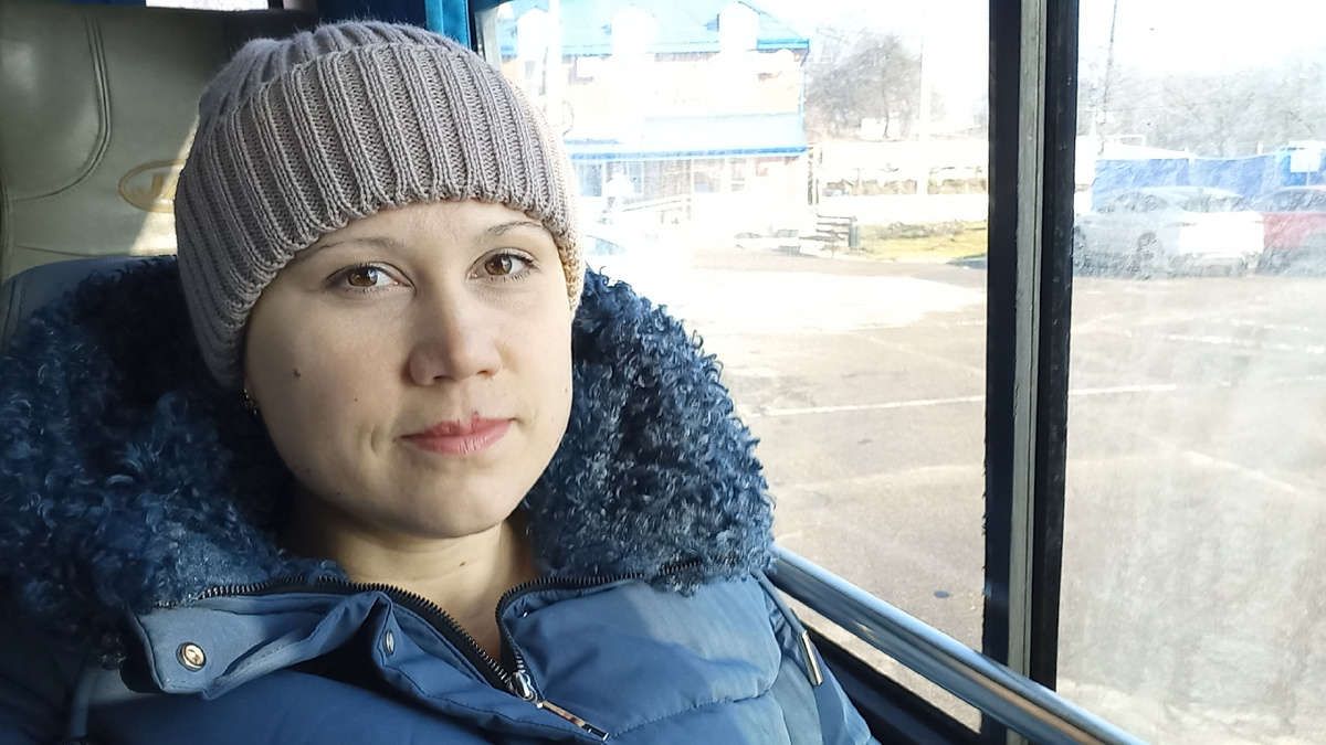 Еду в Арамавир, в автобусе