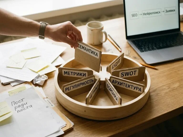    От хаоса записок к управляемой системе: стартуем с семантики и поворачиваем процесс в одну воронку. "Kontenium"