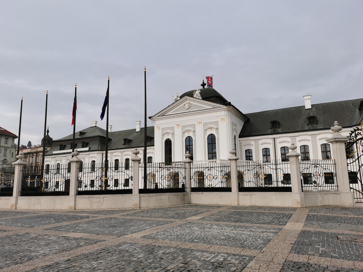 Президентский дворец в Братиславе. Фото автора.