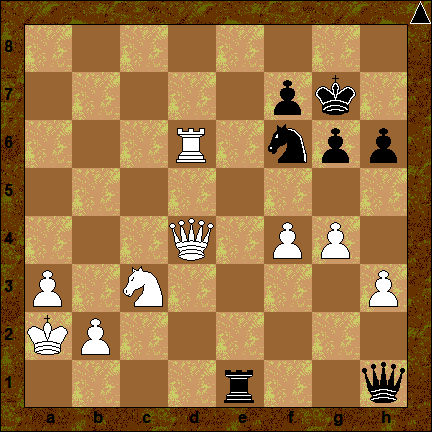 Финал партии из Линареса. 