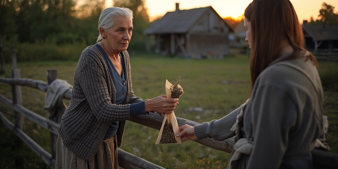 Все в деревне считали её странной, но именно она первой протянула мне руку, когда муж ушёл...