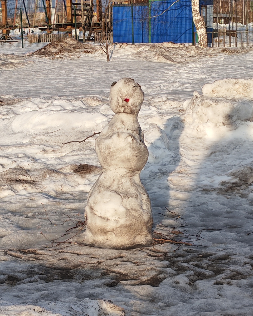 Снеговики таять начали 💦