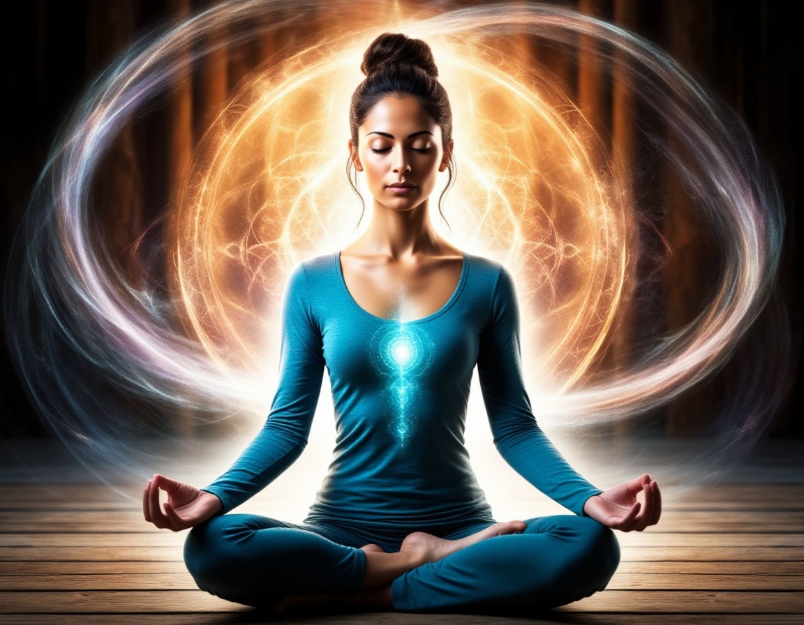 Движение энергий во время медитации