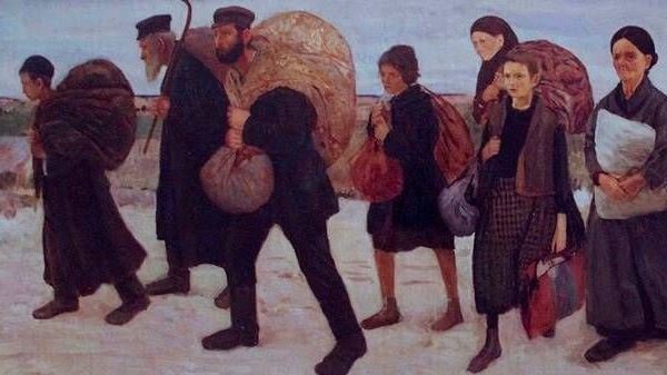     Маурицио Минковский. Беженцы. 1909