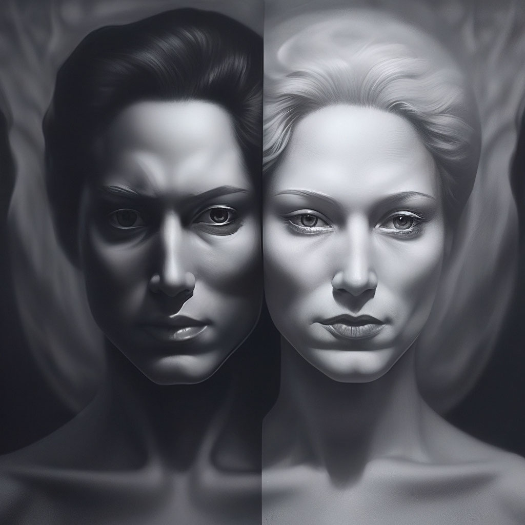 Два лица, один человек