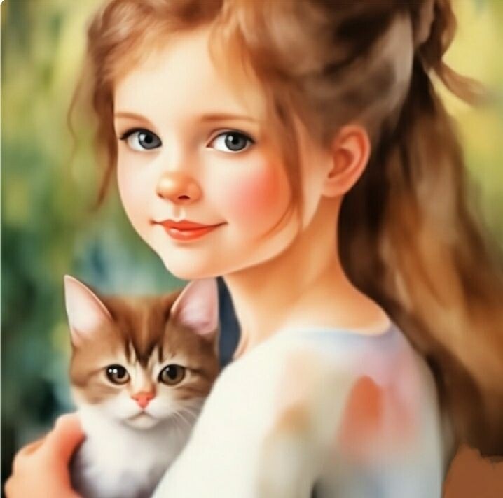 Леночка. Фото автора канала (ИИ)