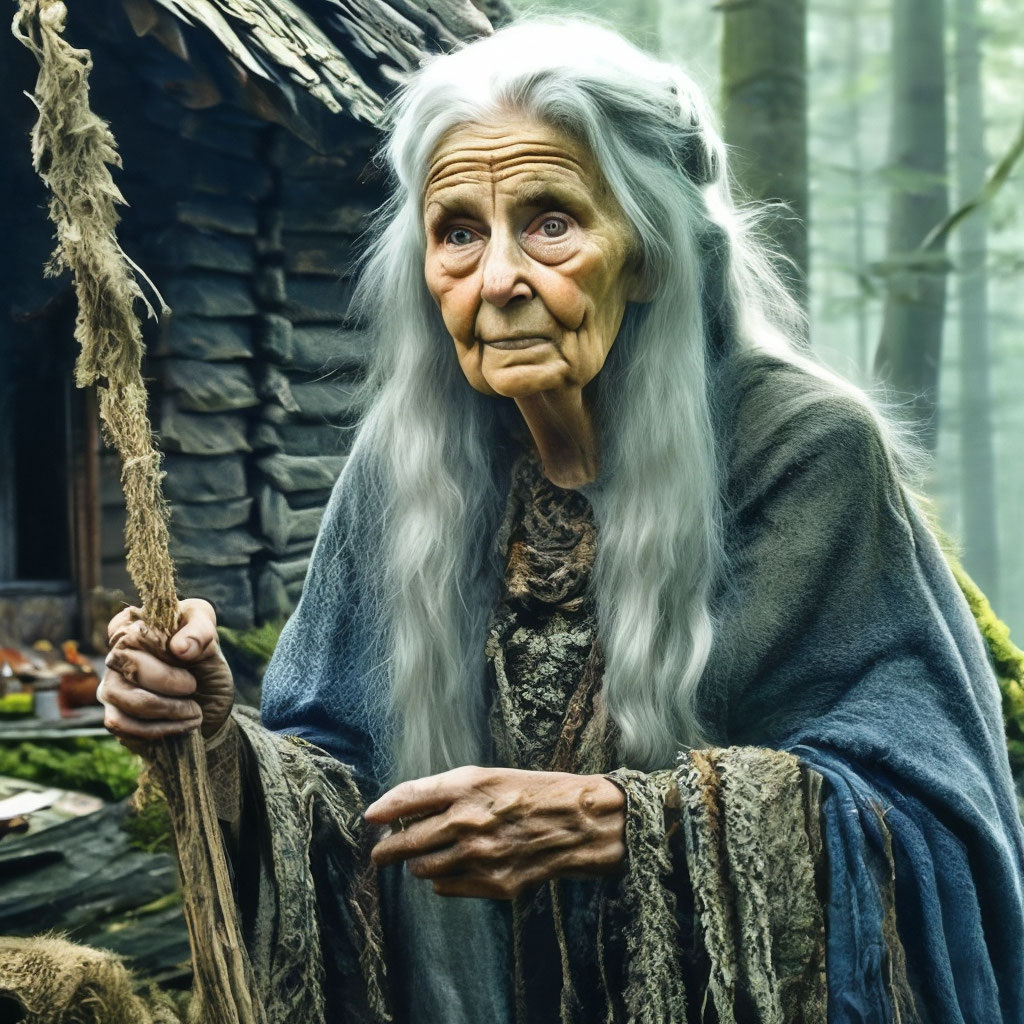 Баба Яга. Картинка из интернета.