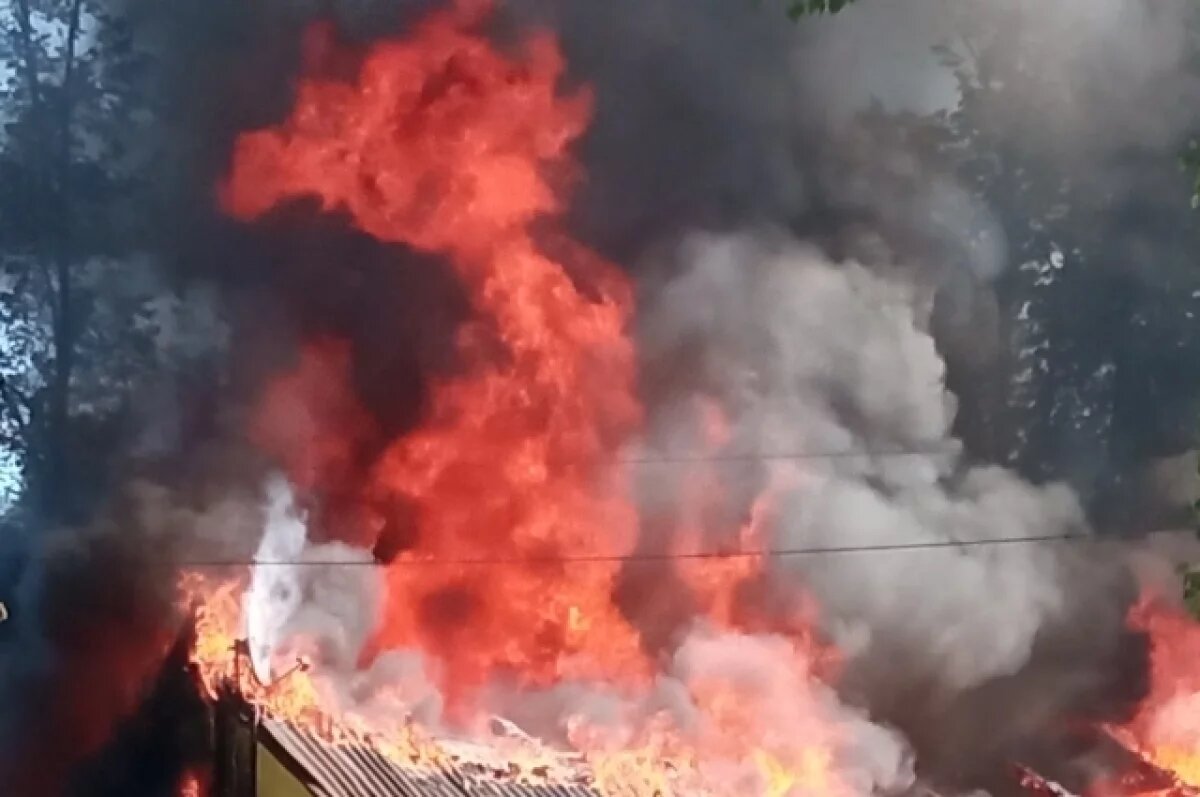    На Косогорском металлургическом заводе в Туле снова горит