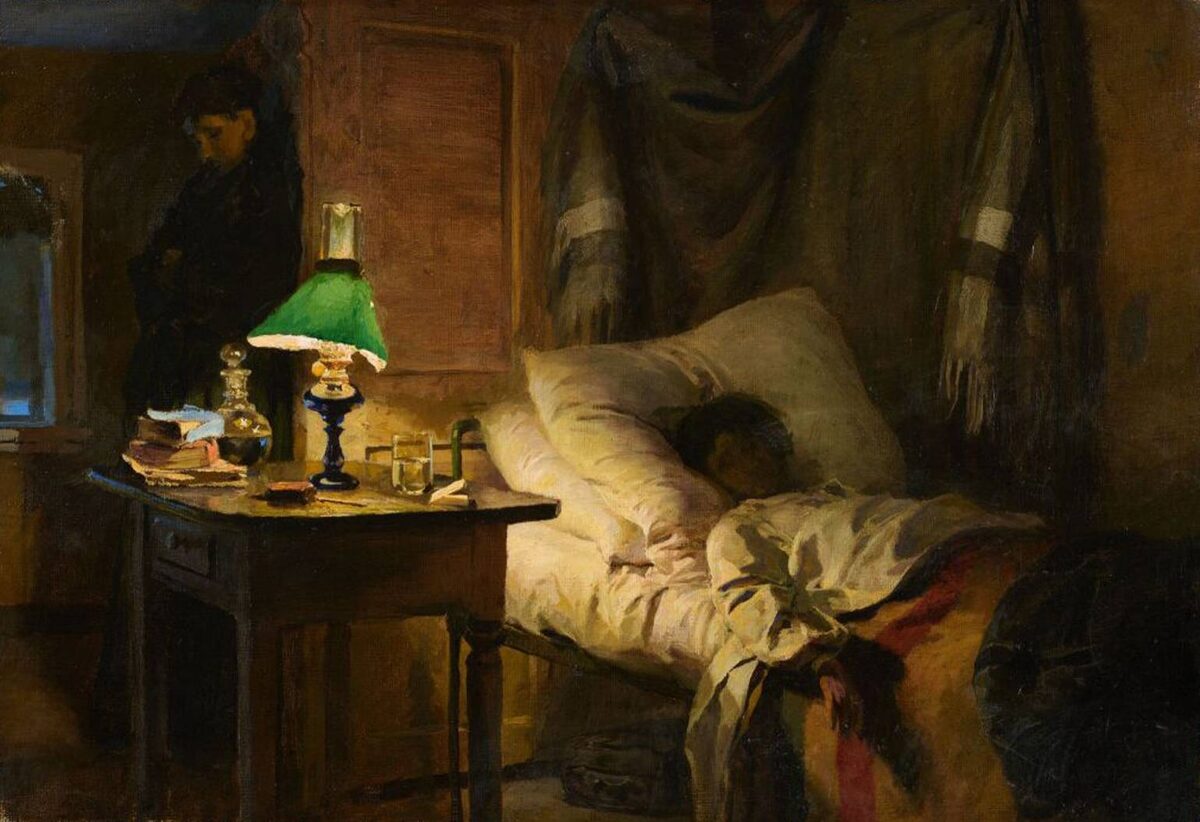 «Больная» В. Д. Поленов