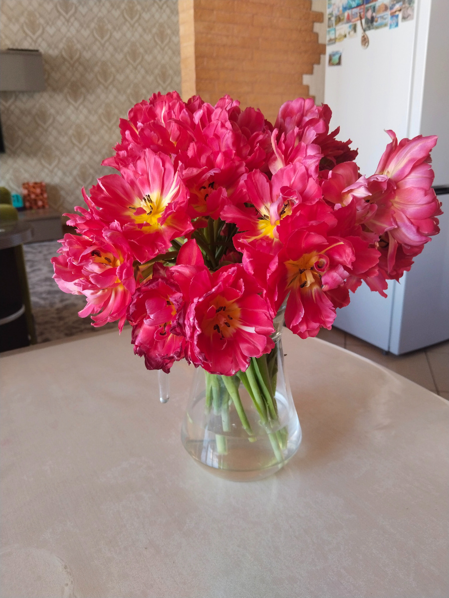 От моих мужчин на 8 - ое марта . 