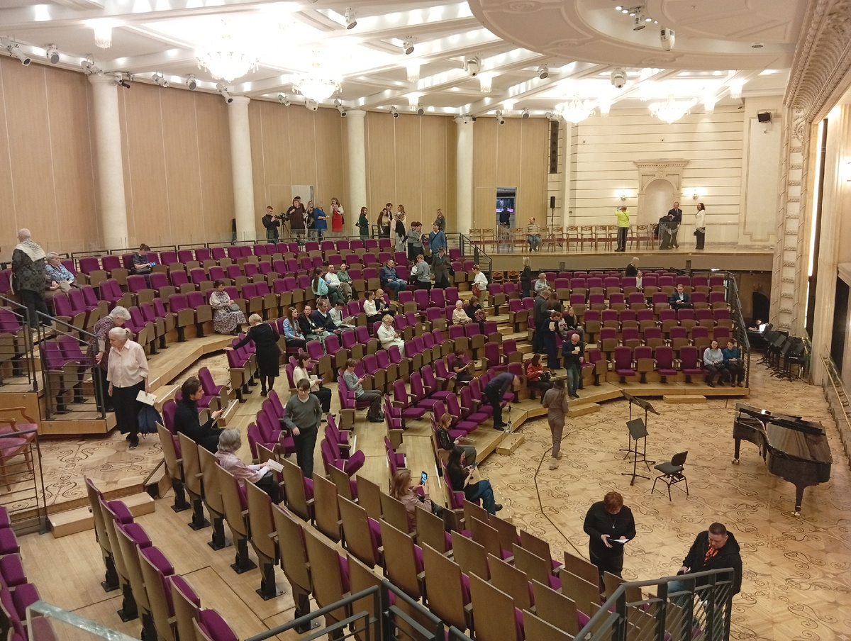 Бетховенский зал (все фото автора от 15 марта)