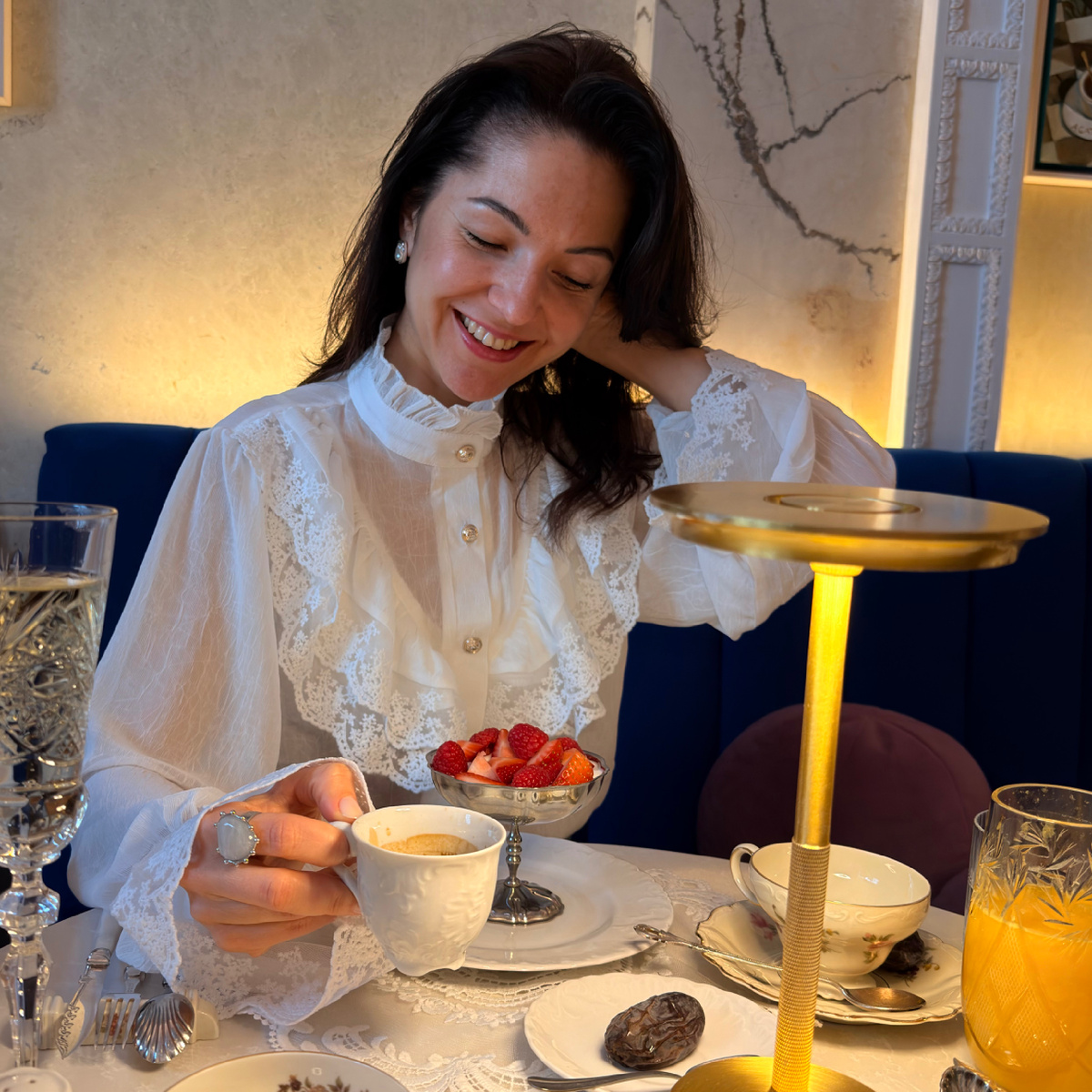 Графиня на завтраке 