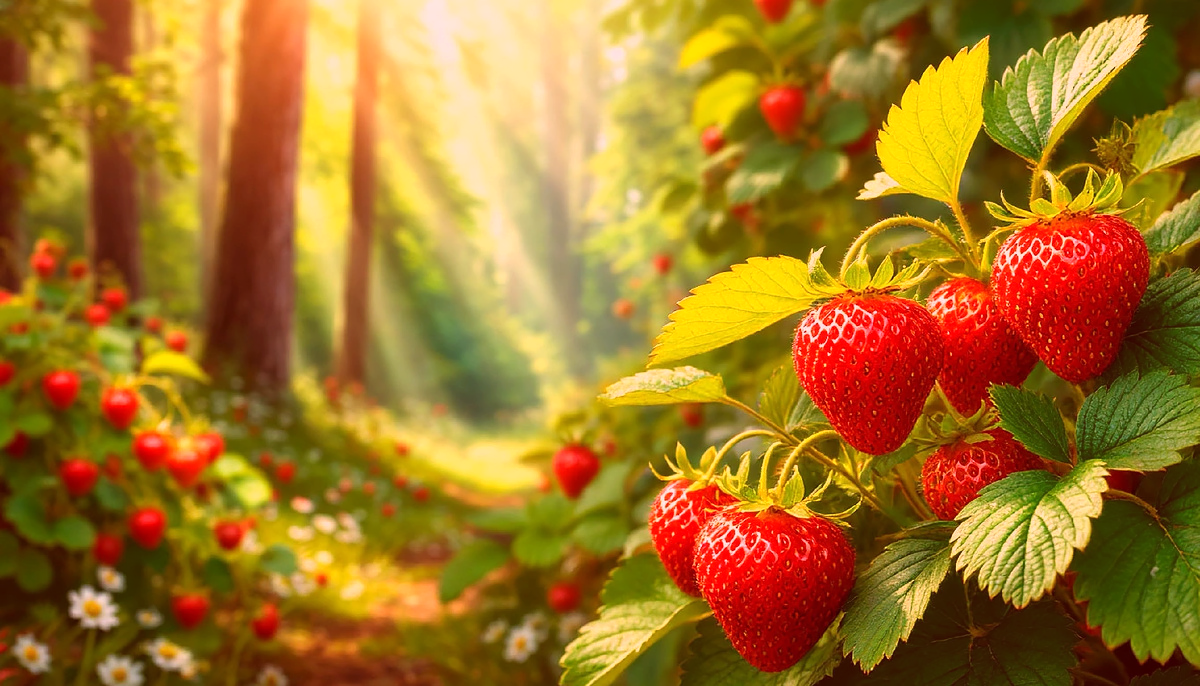 Глафира отправилась за земляникой, и произошла таинственная встреча.