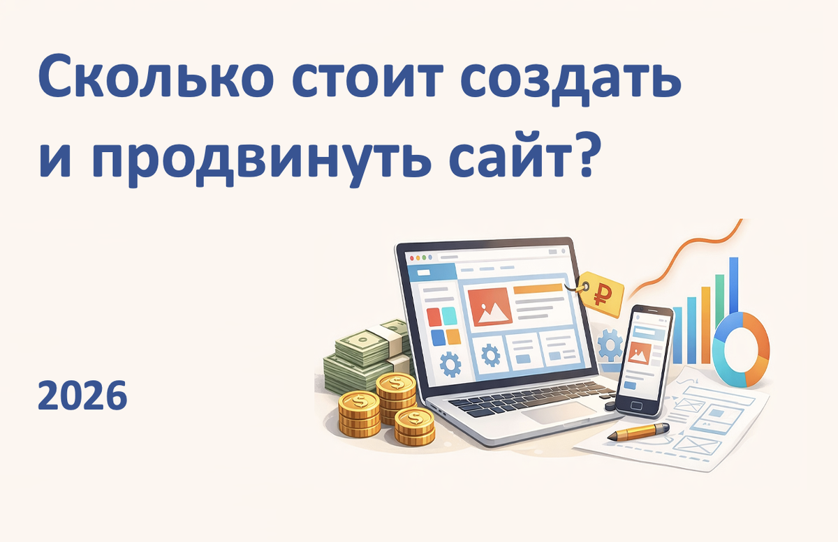 Сколько стоит создать и продвинуть сайт