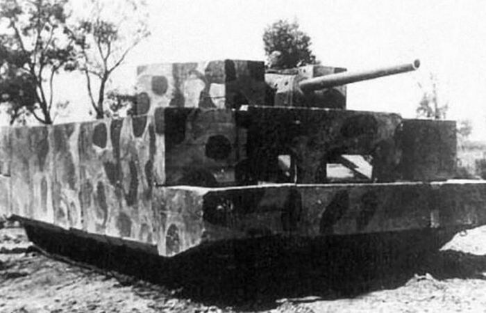 Заключенный в бетон Т-34. /Фото: ru24.net.