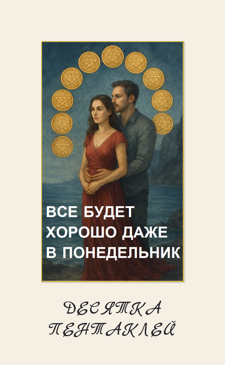 Карта дня - Десятка Пентаклей