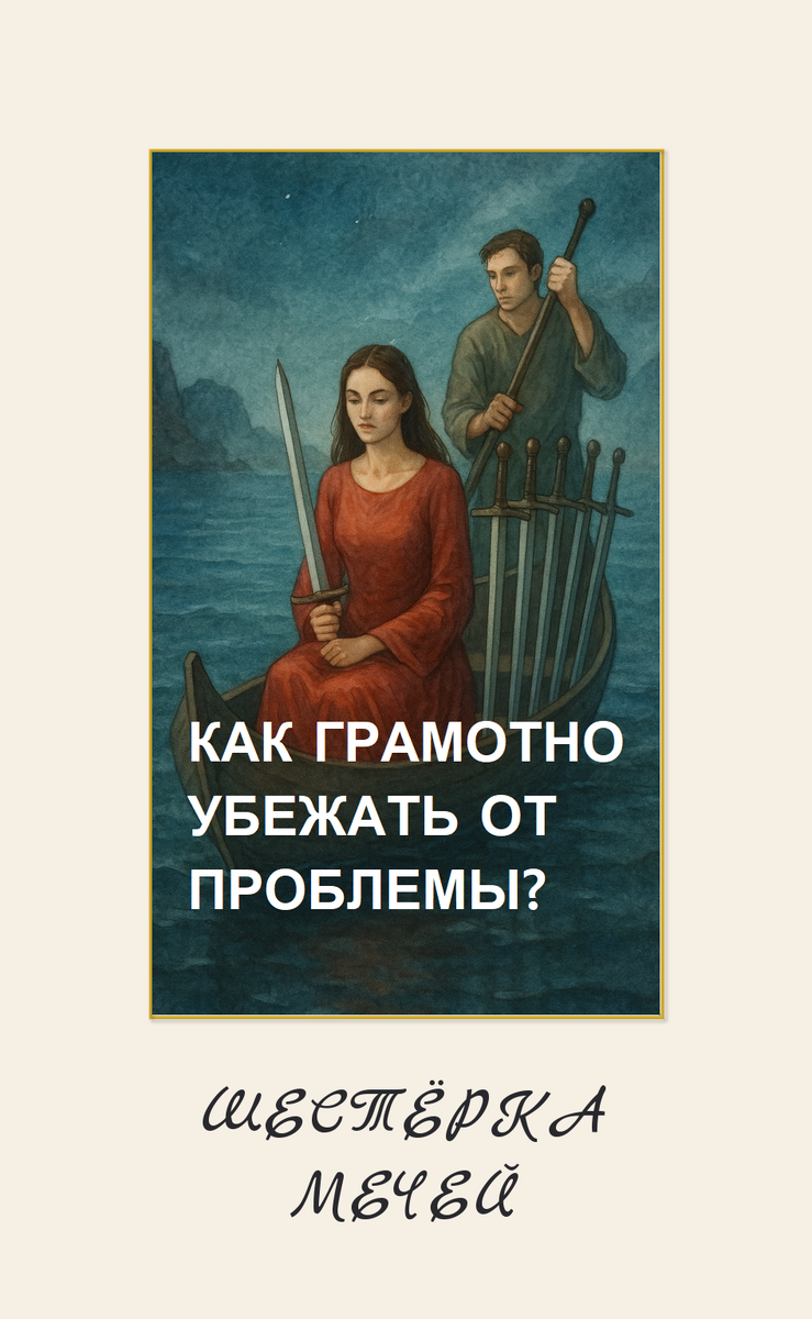 Сегодня выпала Шестерка мечей