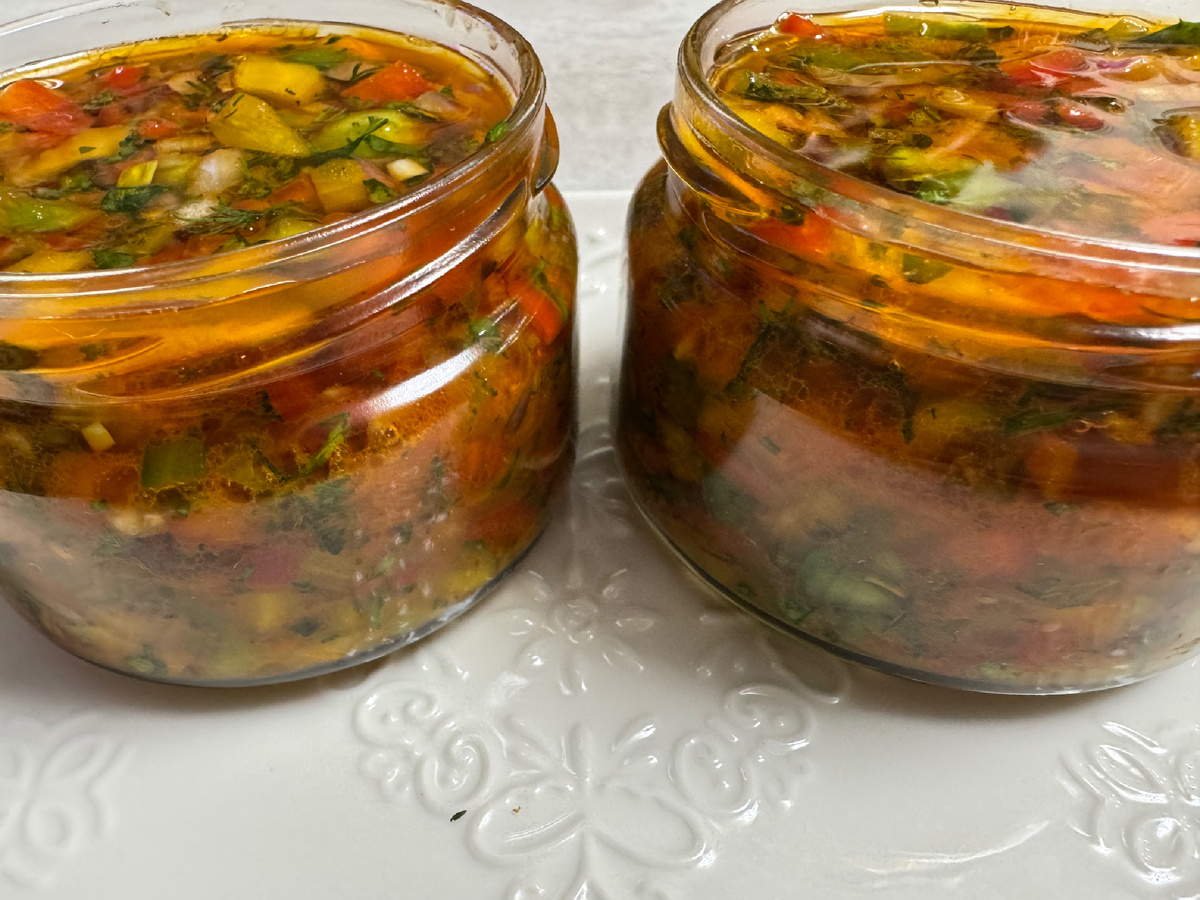 Закуска, заправка для салатов, намазка для брускетты.. (рецепт выйдет сегодня)