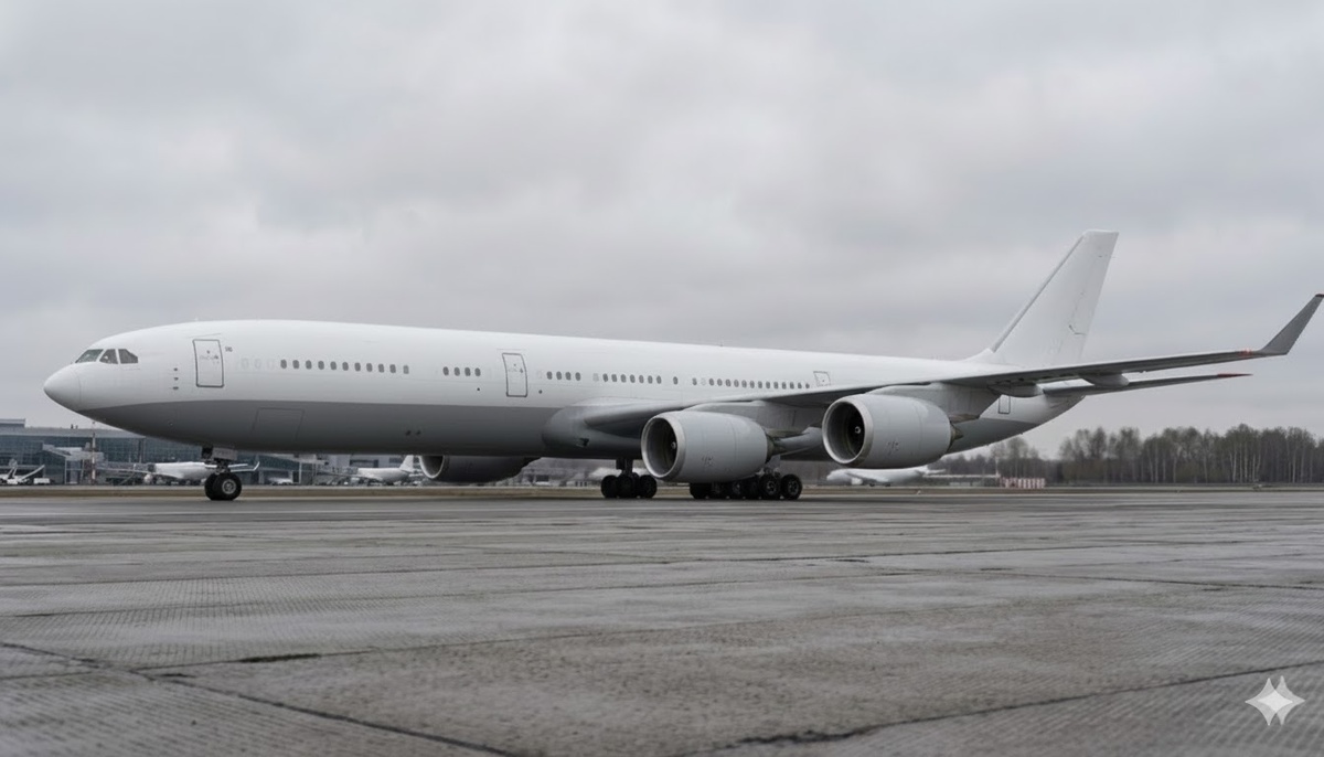 Фантазия на тему ремоторизации Ил-96 с двигателями ПД-26. немного длинее чем Ил-96 400