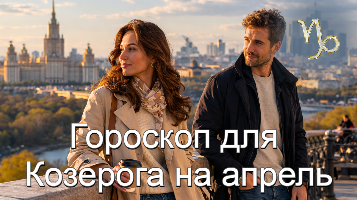 Гороскоп для мужчин Козерогов и женщин Козерогов на апрель