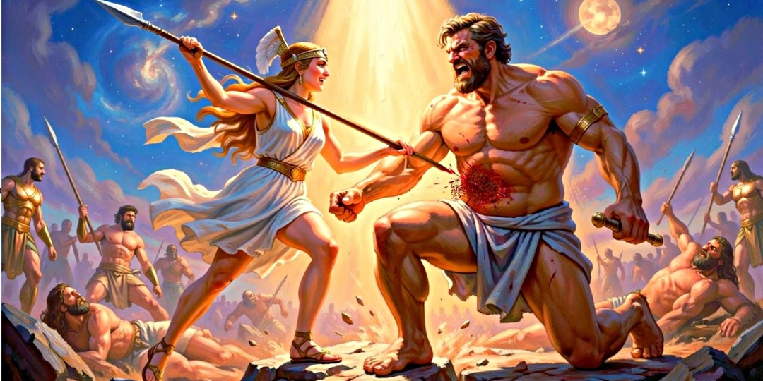 Афина и Паллант: две версии одной трагедии