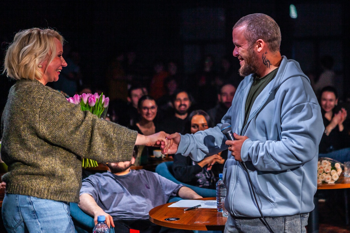    Маргарита Родина с мужем. Фото: предоставлено каналом СТС Kids