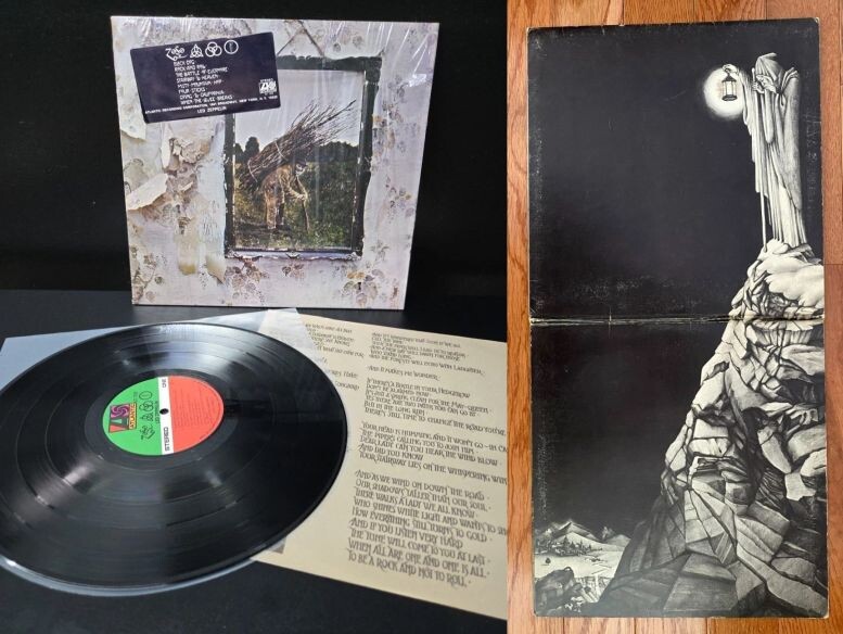 Виниловыйвыпуск Led Zeppelin IV, 1971 г.