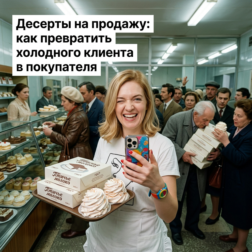    Стратегия превращения холодного клиента в лояльного покупателя десертов admin