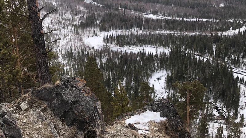     Места поисков семьи Усольцевых. Кутурчинское Белогорье Соцсети