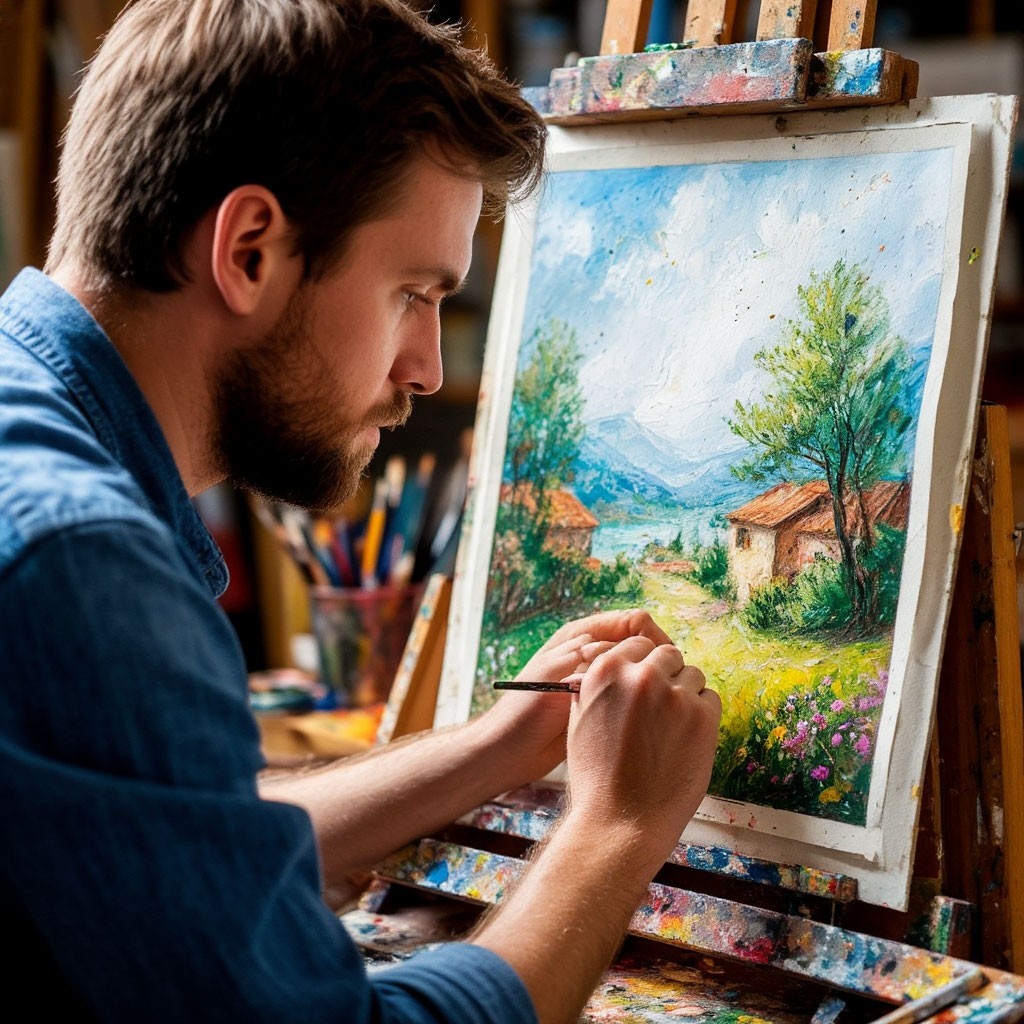                              Картина маслом