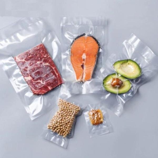 Разные виды продуктов в вакуумной упаковке