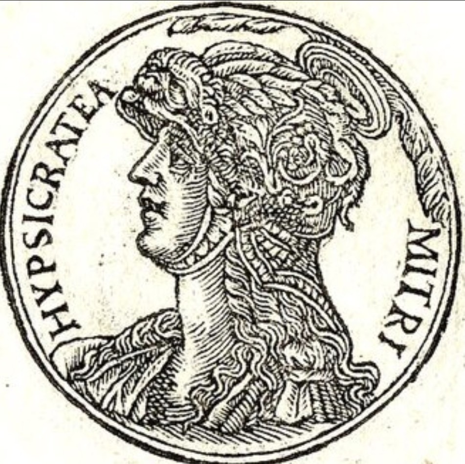 Портрет Гипсикратии, из Интернета. 