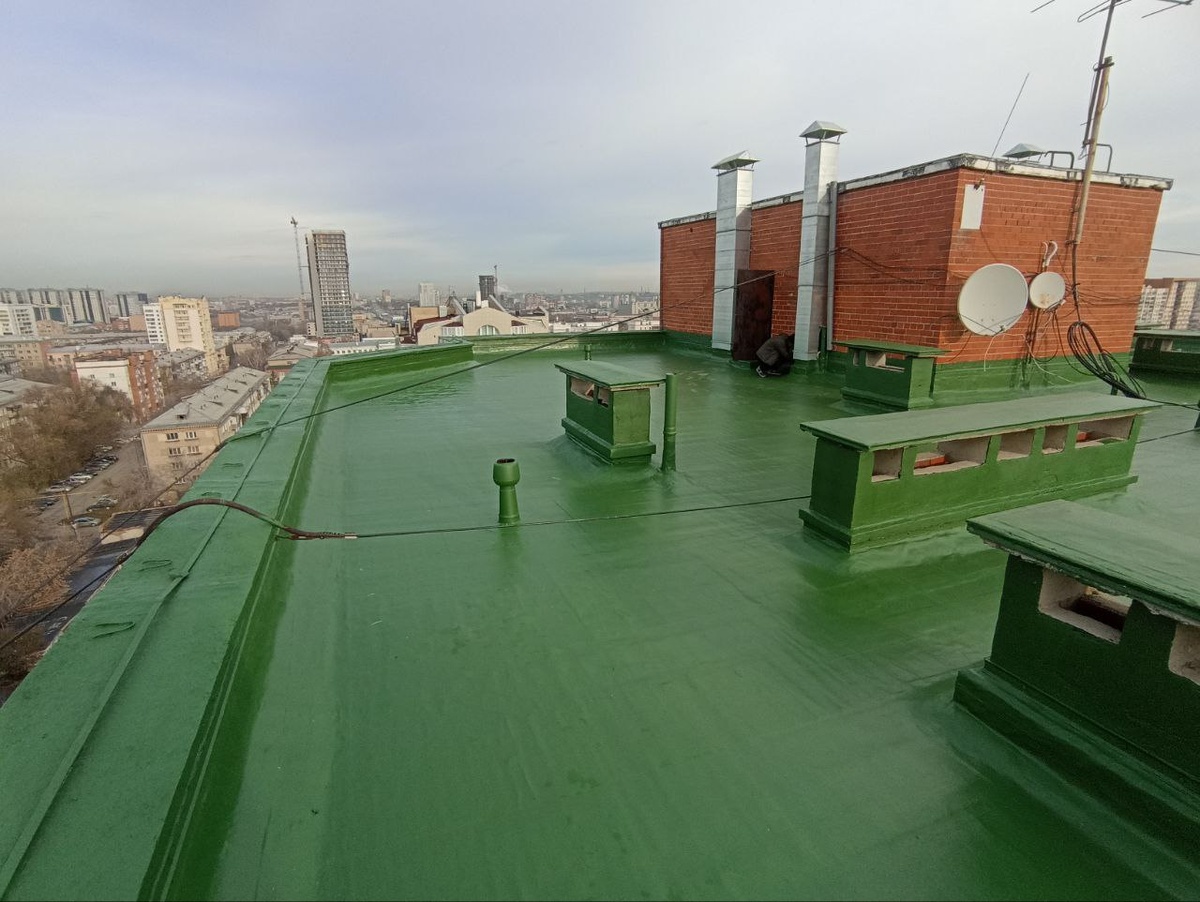 Эмаль «Абрин» — красивый, экологичный цвет и надежная защита от протечек.