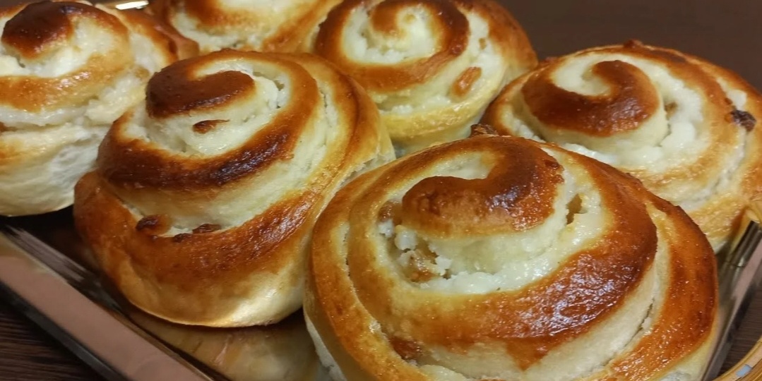 Классический рецепт пышных творожных булочек