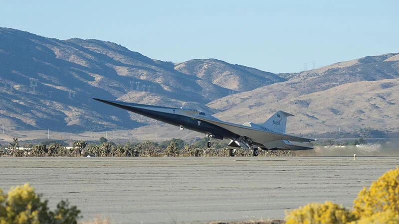 Внутри прототипа NASA X-59 с низким звуковым ударом