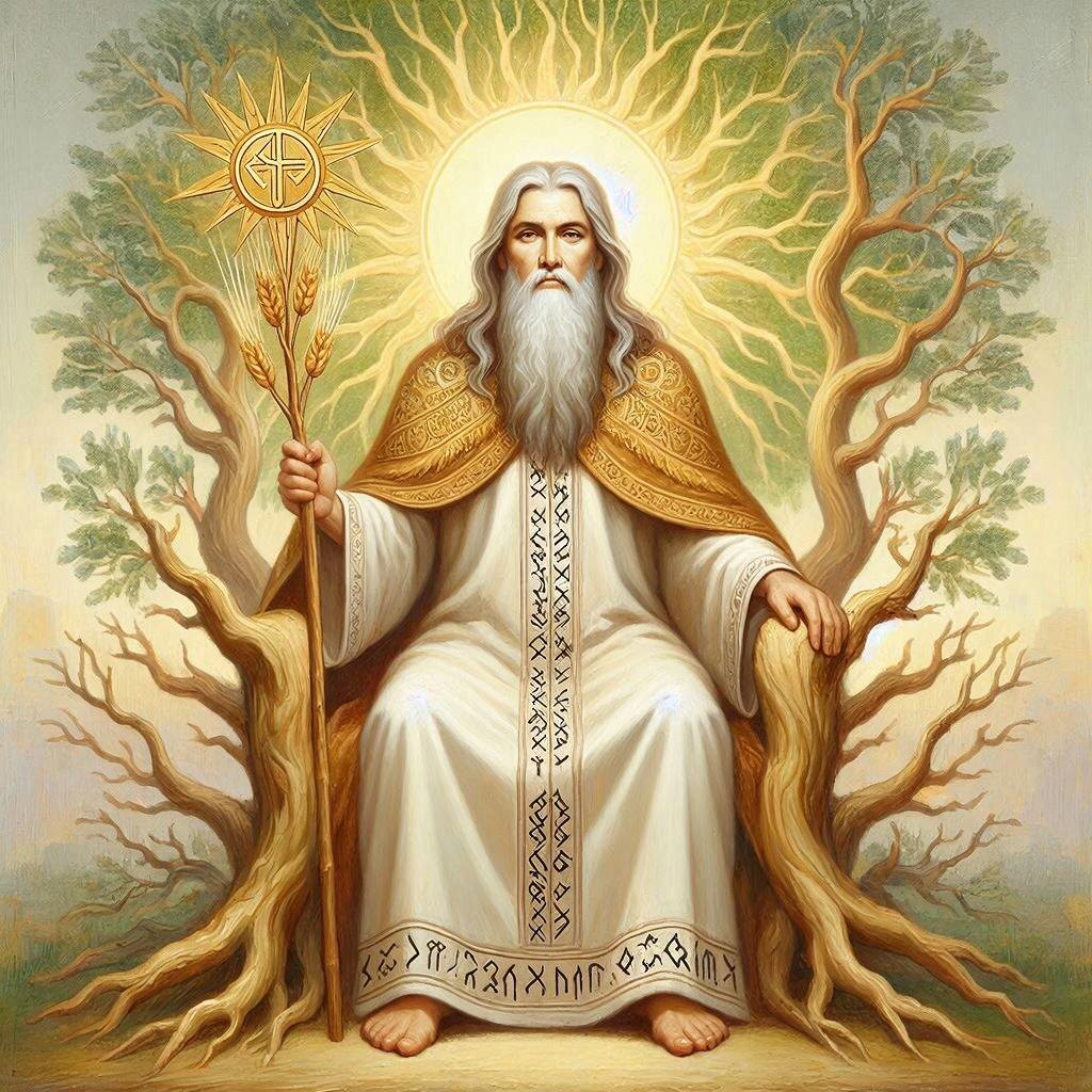 В представлении наших предков мироздание было единым.