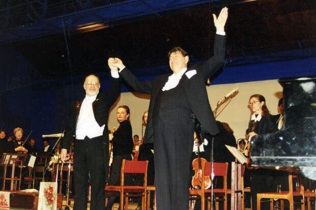 2000 год, Москва. Большой зал Консерватории. 70-летие Бориса Штоколова